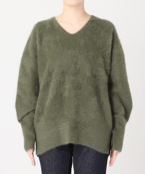 追加》FOX CASHMERE Vネックプルオーバー（ニット/セーター）｜journal