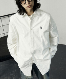 US. POLO ASSN./ユーエスポロアッスン 別注 レギュラーカラーオックスフォードシャツ(限定展開)