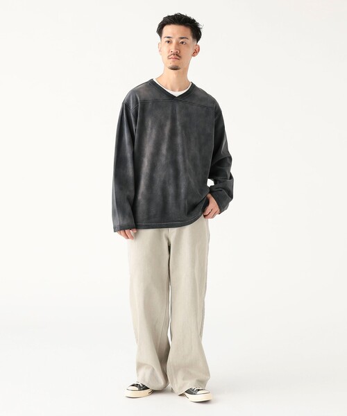 B:MING by BEAMS（ビーミングバイビームス）の「フェード 5ポケット パンツ（デニムパンツ・メンズ・ホワイト系その他5/ブラック・S/XL/L/M）」の18枚目の写真