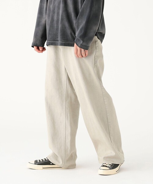 B:MING by BEAMS（ビーミングバイビームス）の「フェード 5ポケット パンツ（デニムパンツ・メンズ・ホワイト系その他5/ブラック・S/XL/L/M）」の19枚目の写真