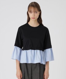美品　BLUELABEL カットソー トップス　ネイビー　チェック 美品 BLUELABEL カットソー トップス ネイビー チェック - メルカリ