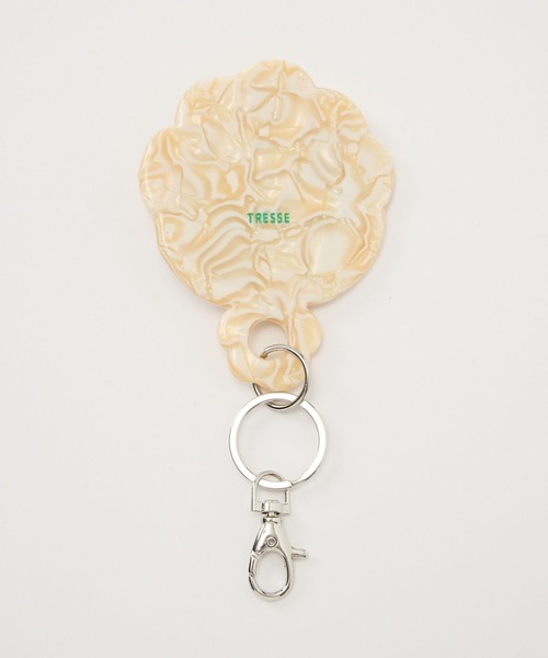 BABYLONE（バビロン）の「【TRESS】＜別注＞ミラーチャーム（チャーム・レディース・オフホワイト/ブラウン・FREE）」の9枚目の写真