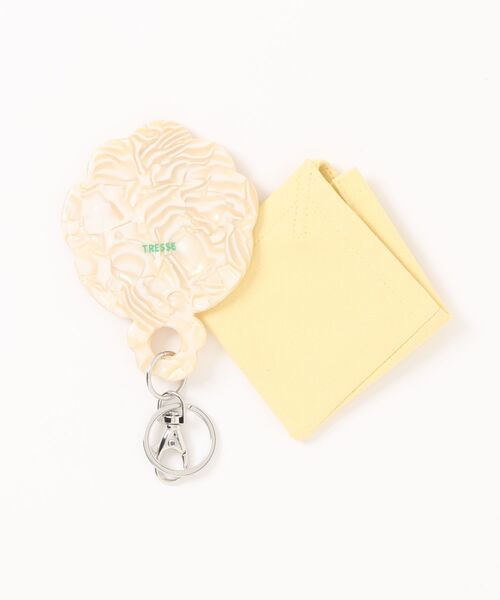 BABYLONE（バビロン）の「【TRESS】＜別注＞ミラーチャーム（チャーム・レディース・オフホワイト/ブラウン・FREE）」の17枚目の写真