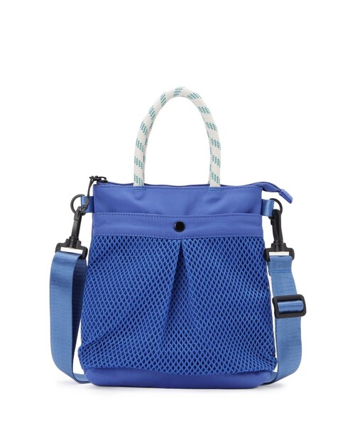 Dessin（デッサン）の「メッシュポケットナイロン  2WAYバッグ（ショルダーバッグ・レディース・グレー/ブルー/ブラック・00）」の9枚目の写真