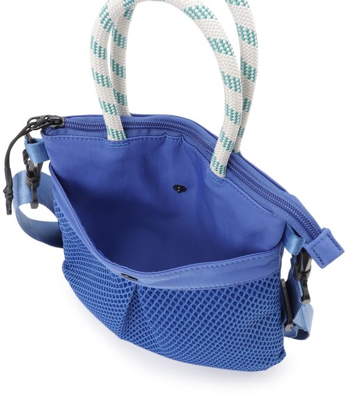 Dessin（デッサン）の「メッシュポケットナイロン  2WAYバッグ（ショルダーバッグ・レディース・グレー/ブルー/ブラック・00）」の17枚目の写真