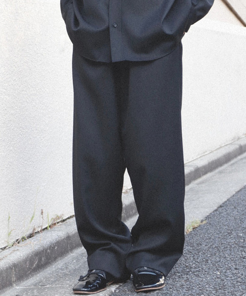 SEEALL / シーオール RAWCUT EASY PANTS WOOL（その他パンツ）｜SEEALL