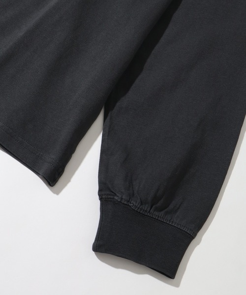 PARIS SAINT-GERMAIN(パリサンジェルマン)の「【Paris Saint-Germain/パリサンジェルマン】ヴィンテージピグメント加工 ロゴエンブレム ロングスリーブTシャツ(Tシャツ/カットソー・メンズ・ブラック系/ブラック系1・M/L/XL)」の9枚目の写真