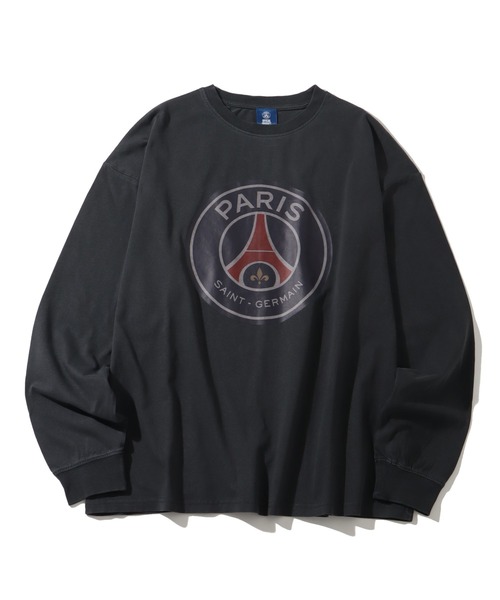 PARIS SAINT-GERMAIN(パリサンジェルマン)の「【Paris Saint-Germain/パリサンジェルマン】ヴィンテージピグメント加工 ロゴエンブレム ロングスリーブTシャツ(Tシャツ/カットソー・メンズ・ブラック系/ブラック系1・M/L/XL)」の17枚目の写真