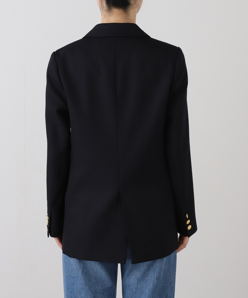 La TOTALITE（ラトータリテ）の「T/Wダブルブレストジャケット（その他アウター・レディース・ネイビー/ベージュ/ブラウン・36/40/38）」の18枚目の写真