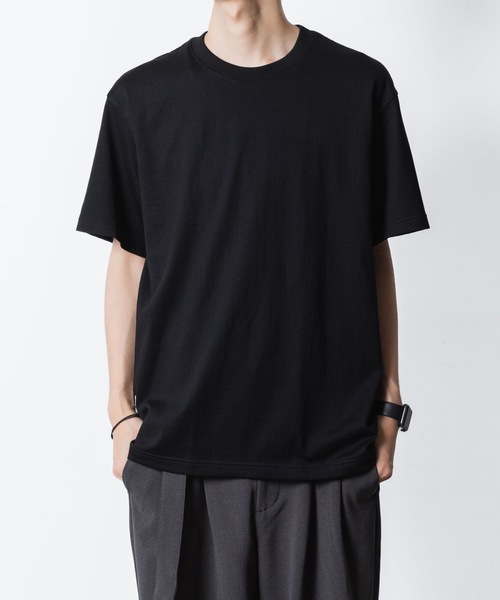 ATTACHMENT(アタッチメント)の「【LIMITED】PACK チューブTシャツ S/S / PACK 20/1 TUBE JERSEY S/S TEE(Tシャツ/カットソー・メンズ・ホワイト/ブラック・1/3/2)」の2枚目の写真