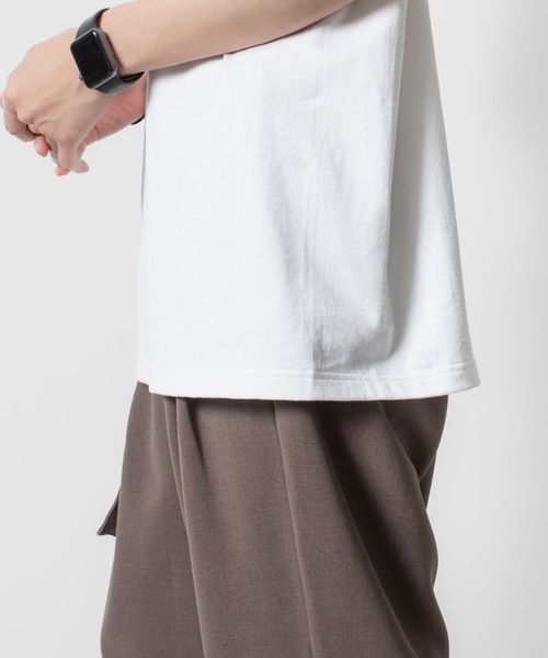 ATTACHMENT(アタッチメント)の「【LIMITED】PACK チューブTシャツ S/S / PACK 20/1 TUBE JERSEY S/S TEE(Tシャツ/カットソー・メンズ・ホワイト/ブラック・1/3/2)」の10枚目の写真