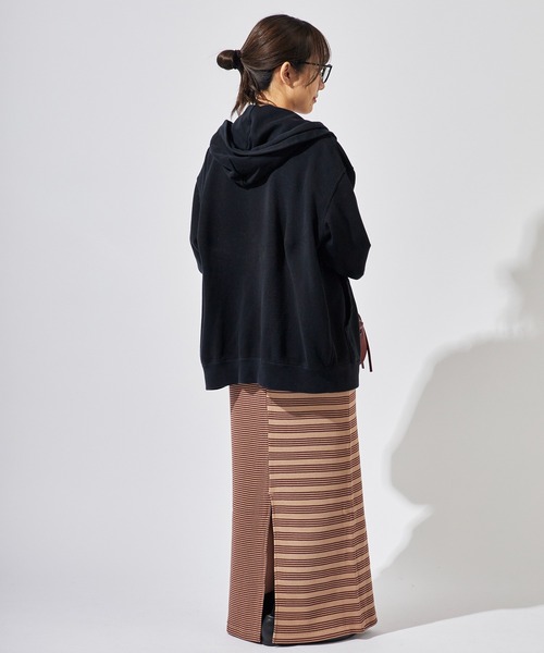 MILLER(ミラー)の「R.P.miller/ミラー Waffle Skirt サイドスリット ワッフル生地 タイトスカート(スカート・レディース・ブラウン/グリーン/ブルー・FREE)」の15枚目の写真