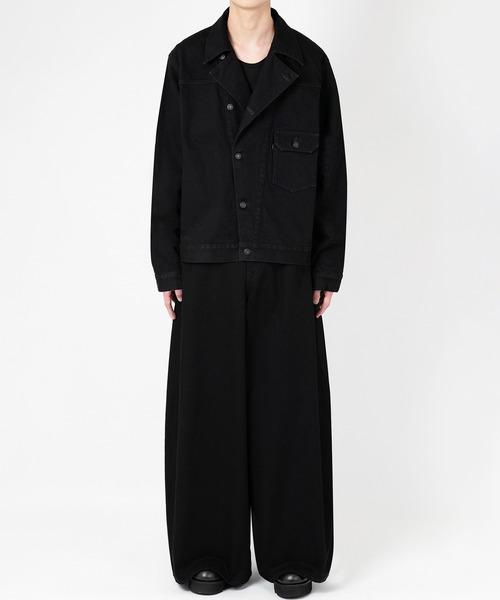 セール】14oz DENIM BLOUSON（デニムジャケット）｜LAD MUSICIAN