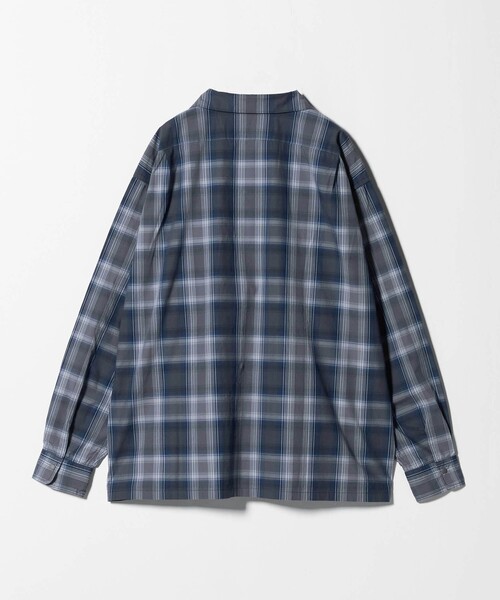 CITEN（シテン）の「＜CITEN＞オンブレーチェックシャツジャケット（シャツ/ブラウス・メンズ・ネイビー/ブラウン系・L/M）」の12枚目の写真