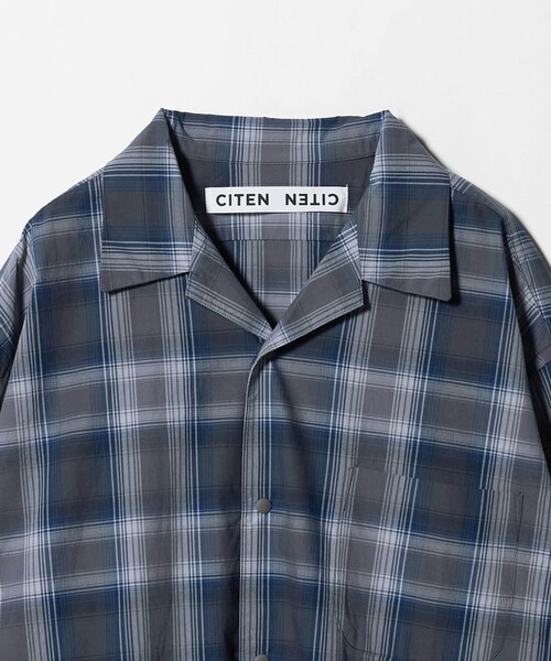 CITEN（シテン）の「＜CITEN＞オンブレーチェックシャツジャケット（シャツ/ブラウス・メンズ・ネイビー/ブラウン系・L/M）」の13枚目の写真