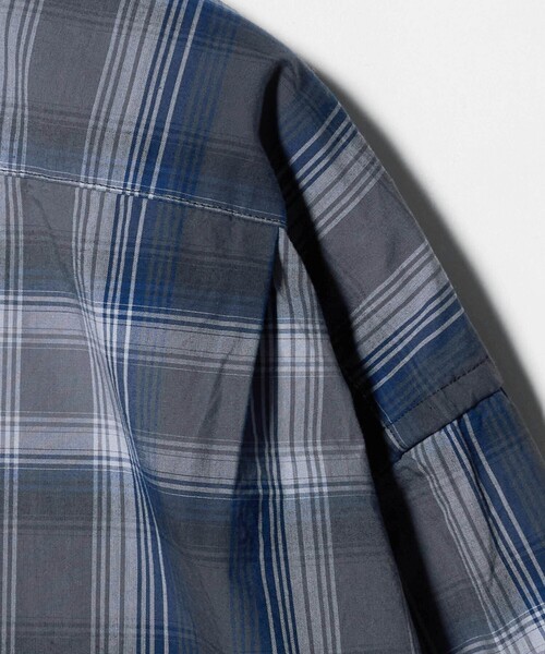 CITEN（シテン）の「＜CITEN＞オンブレーチェックシャツジャケット（シャツ/ブラウス・メンズ・ネイビー/ブラウン系・L/M）」の17枚目の写真