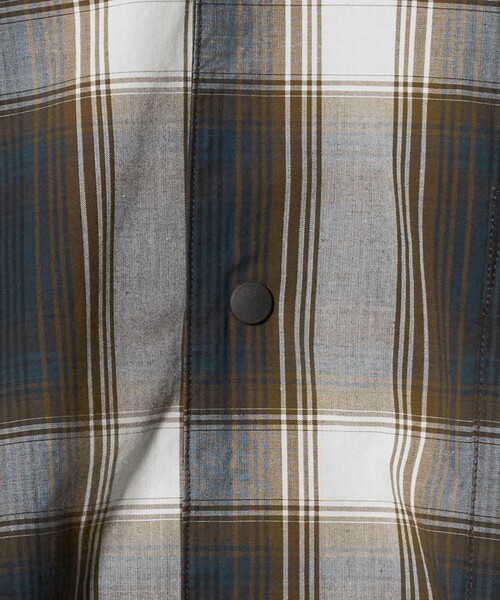 CITEN（シテン）の「＜CITEN＞オンブレーチェックシャツジャケット（シャツ/ブラウス・メンズ・ネイビー/ブラウン系・L/M）」の22枚目の写真