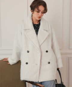 ブークレシャギーミドルコート（その他アウター）｜ECREL（エクレール