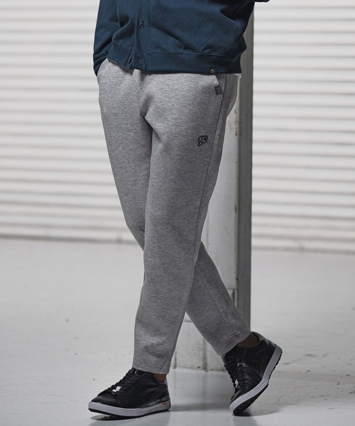 1minute 1second（ワンミニットワンセカンド）の「mp14223-cardboard pants with heart patch イージーパンツ(1M25F240)（スウェットパンツ・メンズ・ネイビー/トップグレー/ブラック・XL/L/M/S）」の2枚目の写真