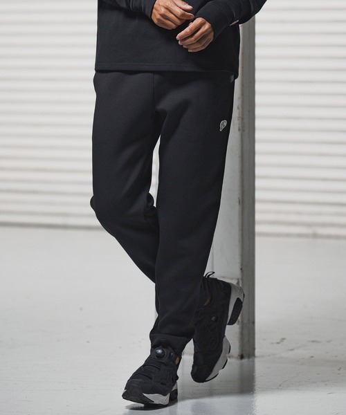 1minute 1second（ワンミニットワンセカンド）の「mp14223-cardboard pants with heart patch イージーパンツ(1M25F240)（スウェットパンツ・メンズ・ネイビー/トップグレー/ブラック・XL/L/M/S）」の7枚目の写真