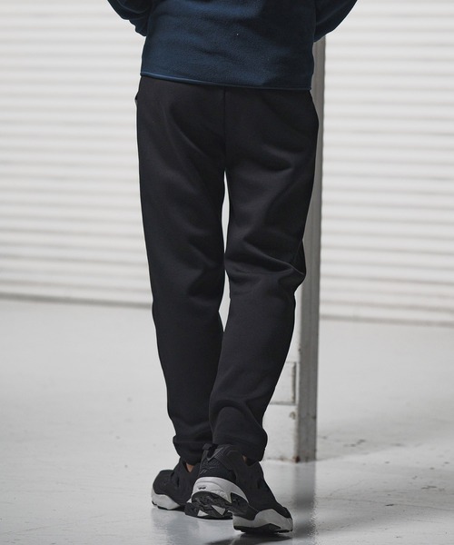 1minute 1second（ワンミニットワンセカンド）の「mp14223-cardboard pants with heart patch イージーパンツ(1M25F240)（スウェットパンツ・メンズ・ネイビー/トップグレー/ブラック・XL/L/M/S）」の6枚目の写真