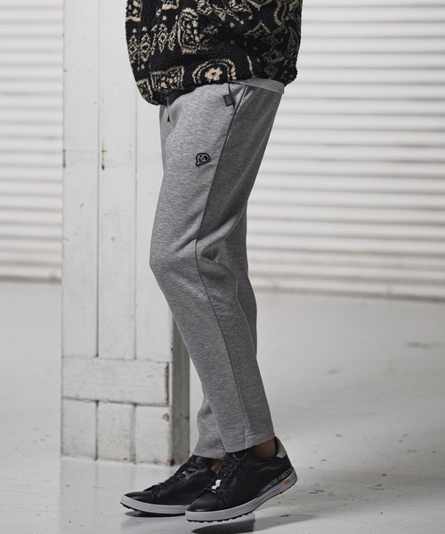 1minute 1second（ワンミニットワンセカンド）の「mp14223-cardboard pants with heart patch イージーパンツ(1M25F240)（スウェットパンツ・メンズ・ネイビー/トップグレー/ブラック・XL/L/M/S）」の15枚目の写真