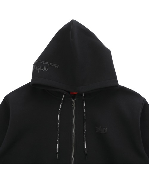 Manhattan Portage（マンハッタンポーテージ）の「Full Zip Parka（パーカー・メンズ・ブラック/ヘザーグレー・X-LARGE/LARGE/MEDIUM/SMALL）」の5枚目の写真