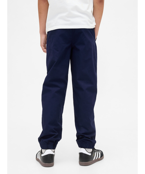 GAP(ギャップ)の「裏地付き ポプリンリラックスフィット ジョガーパンツ (キッズ)(その他パンツ・キッズ・ブラック系その他/ブルー系その他/グレー系その他/オフホワイト・140cm/130cm/160cm/150cm/120cm/110cm)」の20枚目の写真