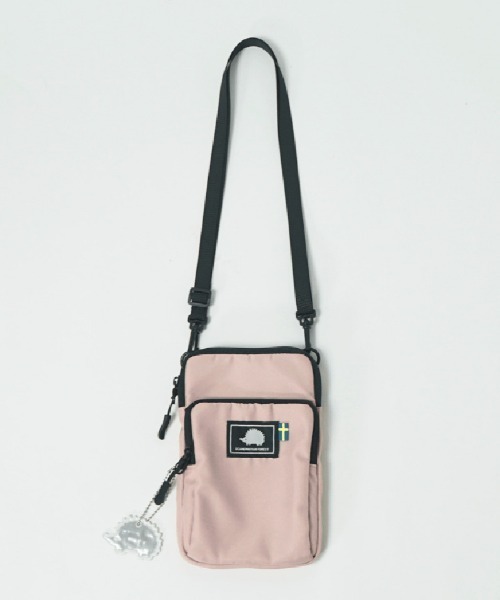 SCANDINAVIAN FOREST（スカンジナビアン・フォレスト）の「スマホショルダーバッグ＜撥水加工＞（ショルダーバッグ・レディース・チャコールグレー/ベージュ/ダークブルー/グリーン/ブラック/ピンクベージュ・FREE）」の6枚目の写真