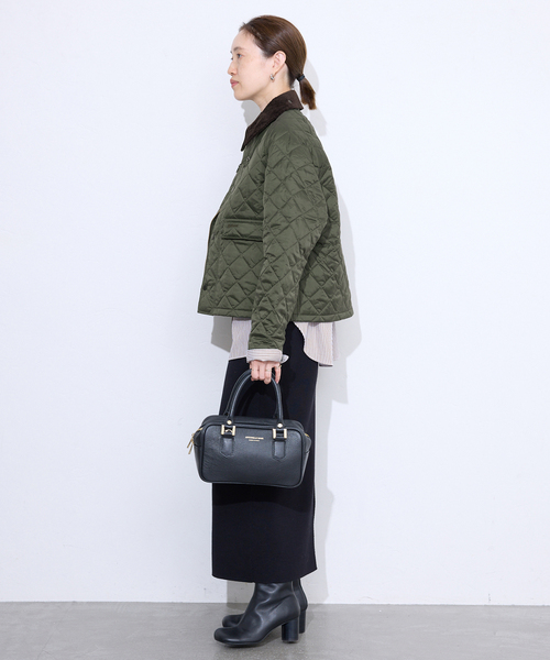 Barbour（バブアー）の「Barbour/バブアー SPEY QUILTED JACKET MQU18020L71（その他アウター・レディース・カーキ・34/36）」の4枚目の写真