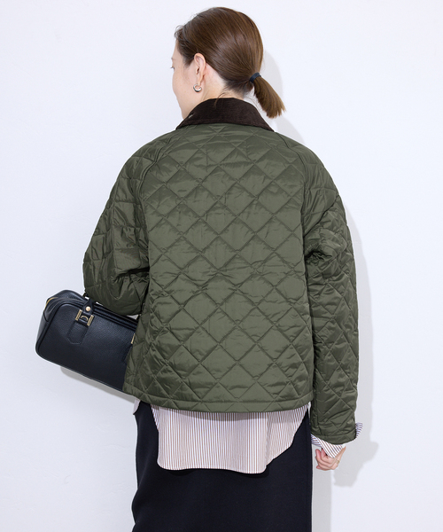 Barbour（バブアー）の「Barbour/バブアー SPEY QUILTED JACKET MQU18020L71（その他アウター・レディース・カーキ・34/36）」の8枚目の写真