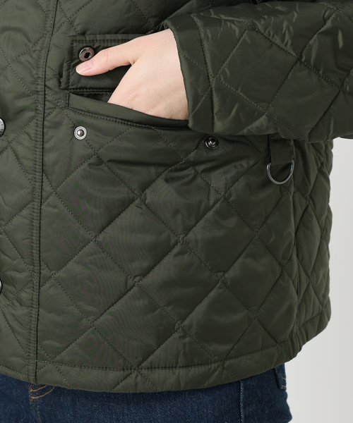 Barbour（バブアー）の「Barbour/バブアー SPEY QUILTED JACKET MQU18020L71（その他アウター・レディース・カーキ・34/36）」の17枚目の写真