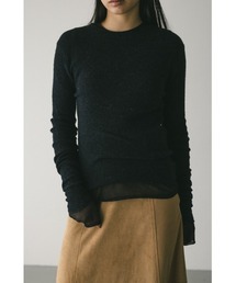 ロングスリーブソフトニット