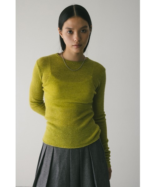 セール】ロングスリーブソフトニット（ニット/セーター）｜STYLEMIXER