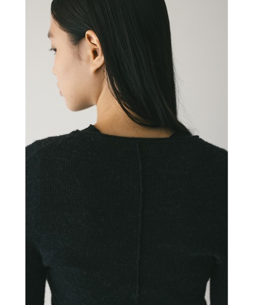 STYLEMIXER(スタイルミキサー)の「ロングスリーブソフトニット(ニット/セーター・レディース・アイボリー/ブラック/ライム/グレー・FREE)」の22枚目の写真
