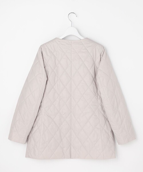 J.PRESS(ジェイプレス)の「【ライナー付き】VINAジェットオックス ノーカラー コート(ノーカラーコート・レディース・ベージュ系/ネイビー系・T15/T13)」の19枚目の写真