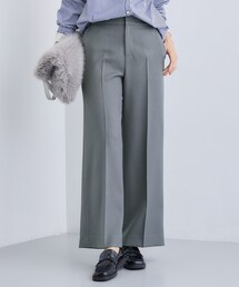 INDIVI（インディヴィ）の「◆【洗える／ウール調素材】ワイドパンツ（その他パンツ）」