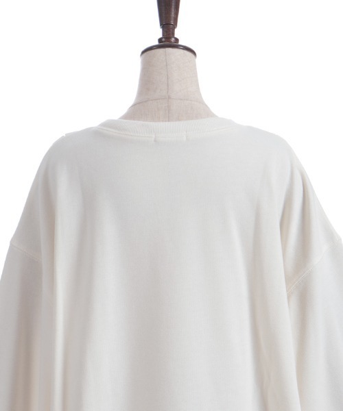 axes femme(アクシーズファム)の「編み上げアソート柄トレーナー(Tシャツ/カットソー・レディース・キナリ/ワイン/杢グレー・FREE)」の17枚目の写真