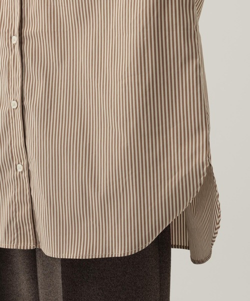 Elura(エルーラ)の「ストライプシャツ/621809(シャツ/ブラウス・レディース・ベージュ/ブルー・MEDIUM/LARGE)」の16枚目の写真