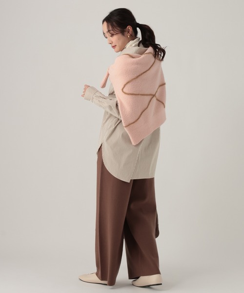 Elura(エルーラ)の「ストライプシャツ/621809(シャツ/ブラウス・レディース・ベージュ/ブルー・MEDIUM/LARGE)」の21枚目の写真