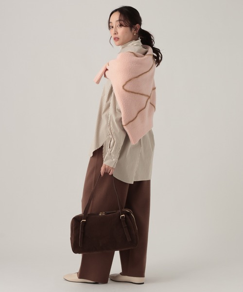 Elura(エルーラ)の「ストライプシャツ/621809(シャツ/ブラウス・レディース・ベージュ/ブルー・MEDIUM/LARGE)」の20枚目の写真