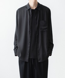 CU/PE フィブリルサテン L/S SHIRT / CU/PE FIBRIL SATIN L/S SHIRT