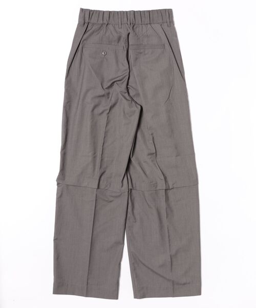 CIEL'AIR（シエルエアー）の「3WAY CUTOUT TROUSERS(ｽﾘｰｳｪｲｶｯﾄｱｳﾄﾄﾗｳｻﾞｰ)（その他パンツ・レディース・ブラウン/グレー・MEDIUM）」の18枚目の写真