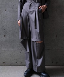 CIEL'AIR | 3WAY CUTOUT TROUSERS(ｽﾘｰｳｪｲｶｯﾄｱｳﾄﾄﾗｳｻﾞｰ)(その他パンツ)