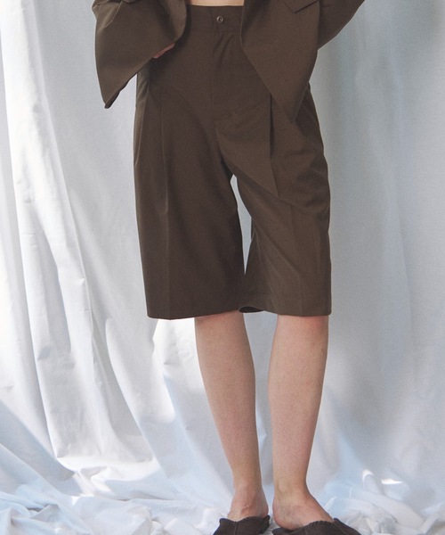 CIEL'AIR（シエルエアー）の「3WAY CUTOUT TROUSERS(ｽﾘｰｳｪｲｶｯﾄｱｳﾄﾄﾗｳｻﾞｰ)（その他パンツ・レディース・ブラウン/グレー・MEDIUM）」の6枚目の写真