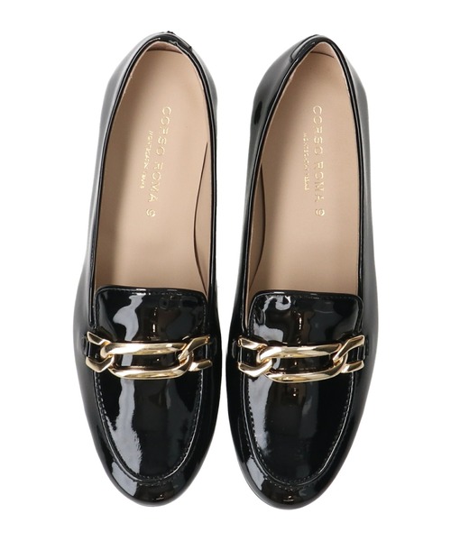 CORSO ROMA,9(コルソローマ)の「【CORSO ROMA 9】ラウンドトウチェーンビットローファー(W1623W)(ローファー・レディース・ブラック系その他/グレイッシュベージュ/ブラック・37/39/36/35/38)」の11枚目の写真