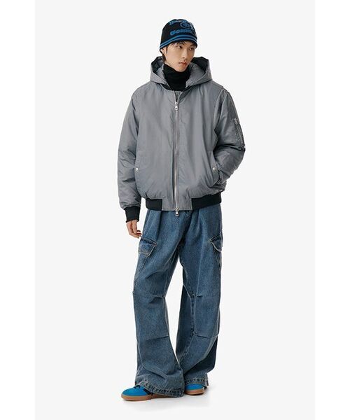 AVANDRESS(アバンドレス )の「Side Big Cargo Pants BLUE(デニムパンツ・レディース・ブルー・LARGE/MEDIUM/SMALL/X-SMALL/XX-SMALL)」の22枚目の写真