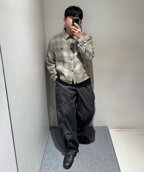 INSILENCE(インサイロンス)の「リネンチェックジャケット ベージュチェック(その他アウター・レディース・その他・SMALL/MEDIUM/LARGE)」の10枚目の写真