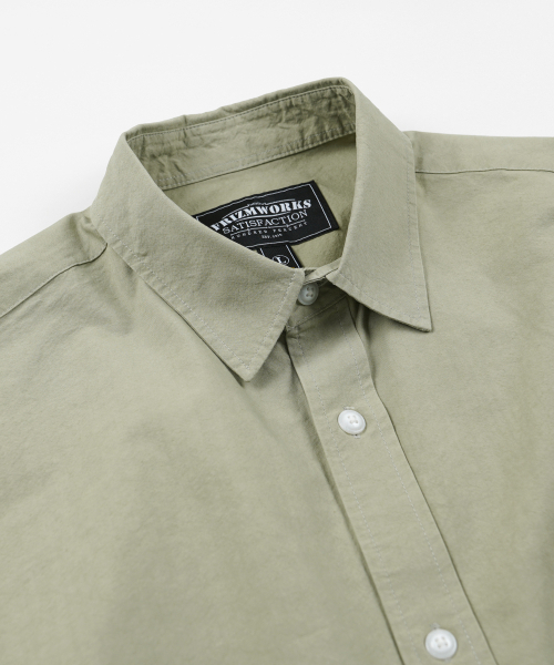 FRIZMWORKS(フリズムワークス)の「WASHED TRIPLE POCKET HALF SHIRT _ LIGHT GREEN(シャツ/ブラウス・メンズ・その他・MEDIUM/LARGE/X-LARGE/SMALL)」の3枚目の写真