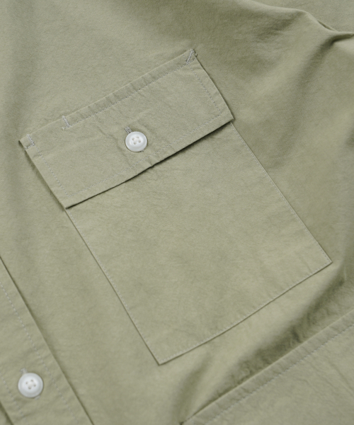 FRIZMWORKS(フリズムワークス)の「WASHED TRIPLE POCKET HALF SHIRT _ LIGHT GREEN(シャツ/ブラウス・メンズ・その他・MEDIUM/LARGE/X-LARGE/SMALL)」の4枚目の写真